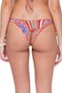 Luli Fama Mandinga CRYSTAL SEAMLESS RUCHED BRAZILIAN TIE SIDE BOTTOM
